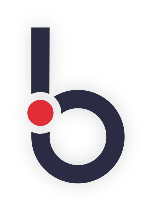 searchHub "b" logo.
