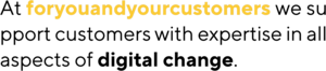 foryouandyourcustomers company logo